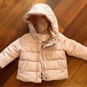 Gap 18-24 month pink winter coat with hood